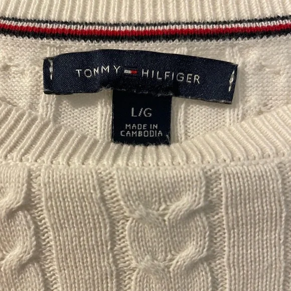 Tommy Hilfiger Cable-Knit Sweater - Picture 4 of 5